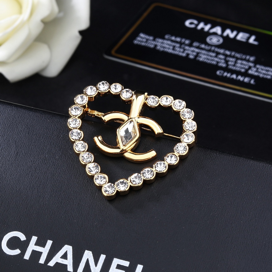 Ch*el brooch-034