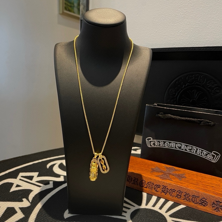 Chrome Heart Necklace-022