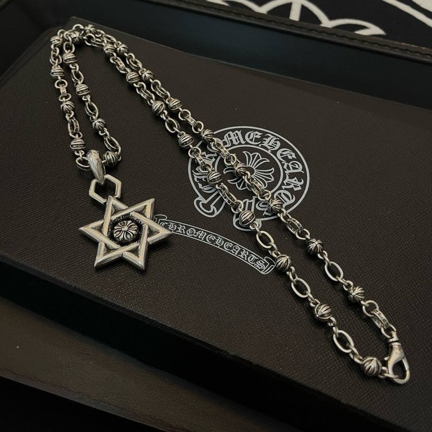 Chrome Heart Necklace-039