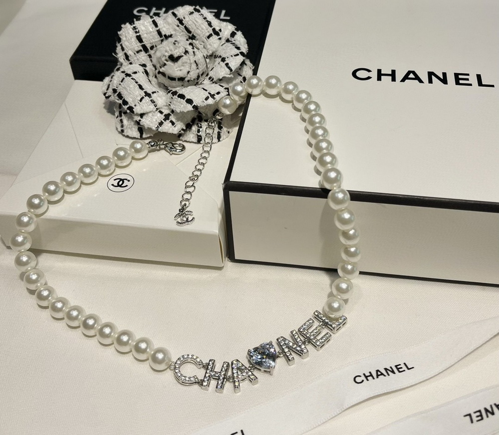 Ch*el necklace-397