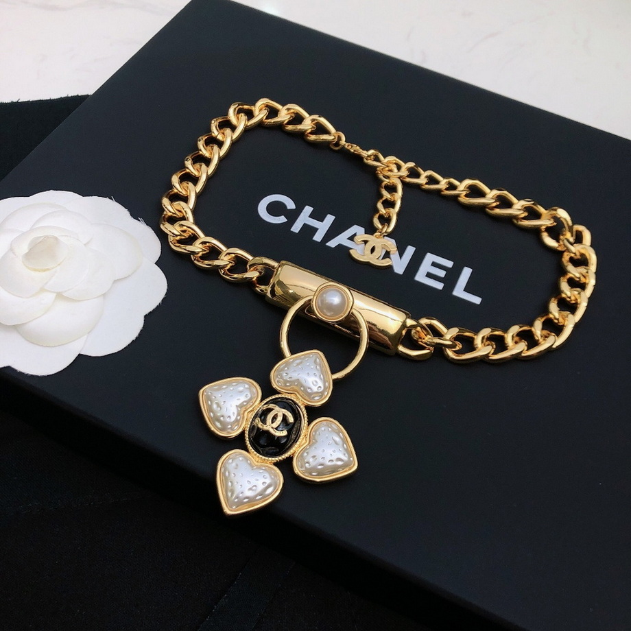 Ch*el necklace-449