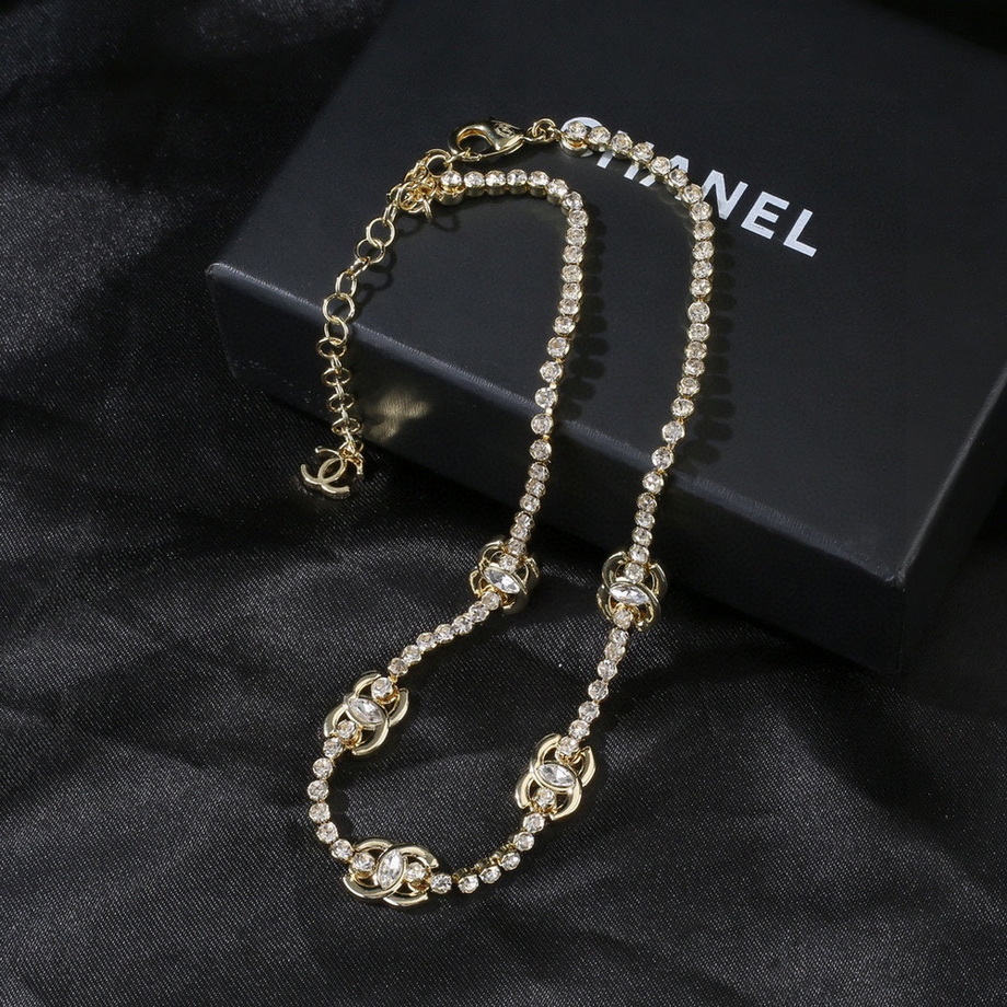 Ch*el necklace-287