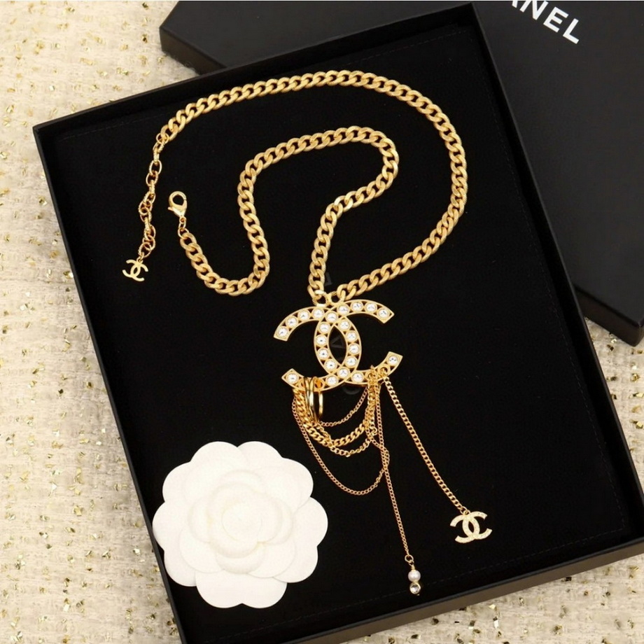 Ch*el necklace-418