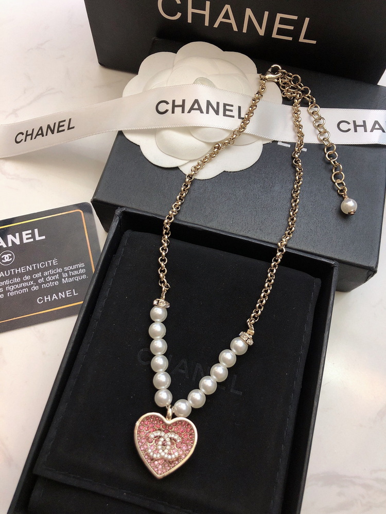 Ch*el necklace-184