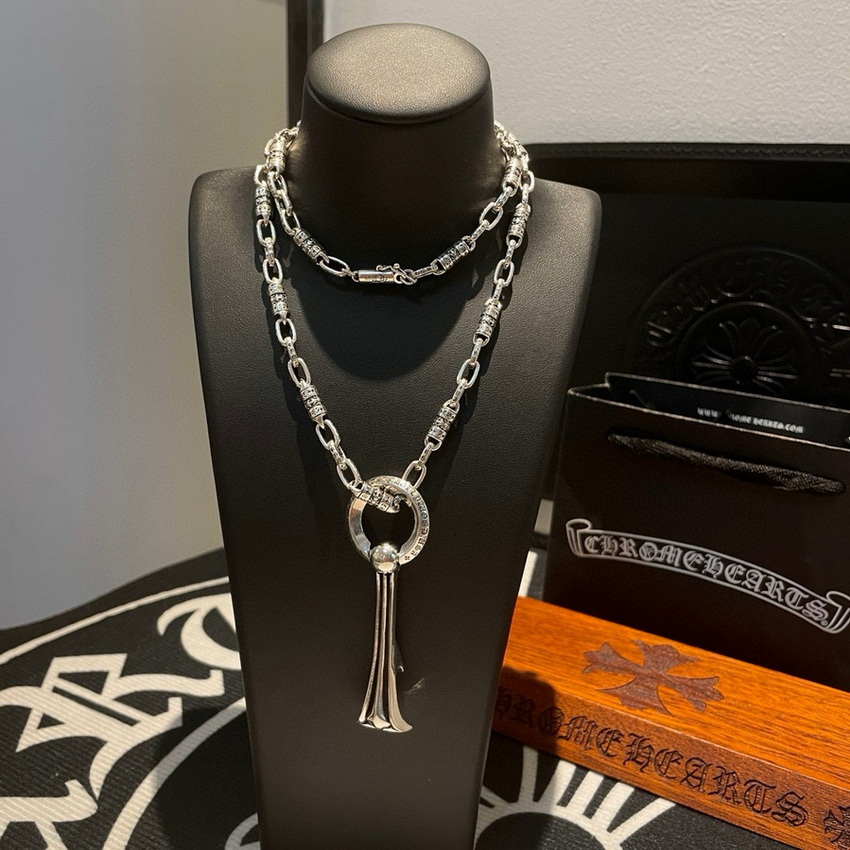 Ch*0me heart necklace-121