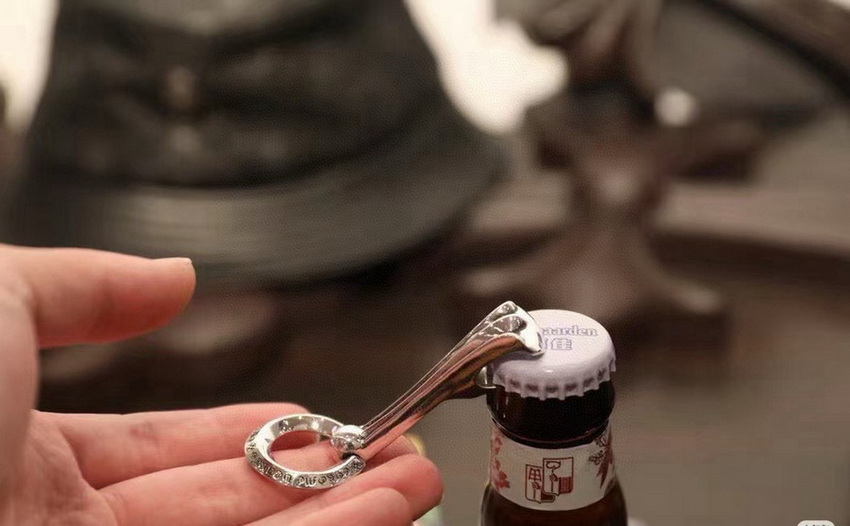 Ch*0me heart necklace-121