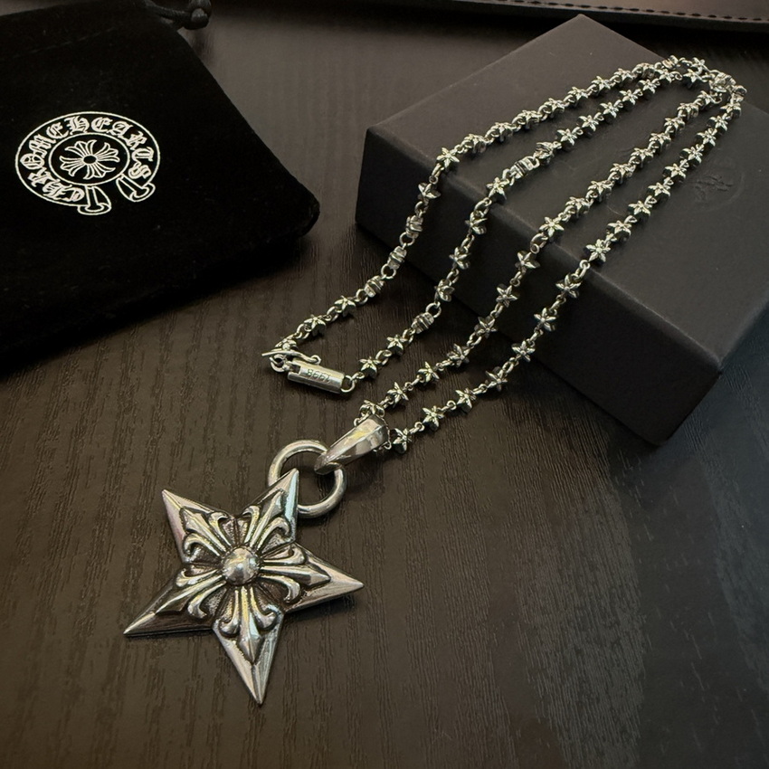 Chrome Heart Necklace-124