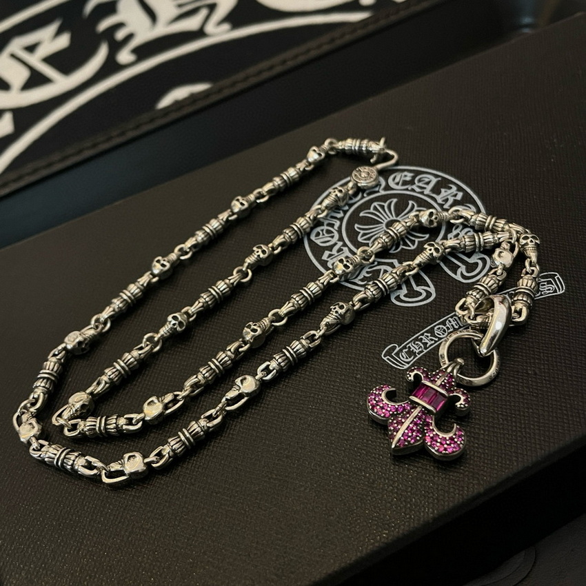 Chrome Heart Necklace-134