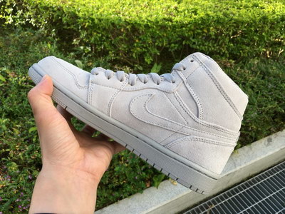 Air Jordan 1 Retro High “Grey Suede”