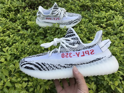 authentic ad*s Y**zy 350 boost v2 zebras-008