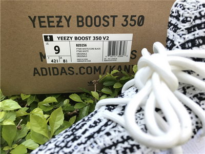 authentic ad*s Y**zy 350 boost v2 zebras-008