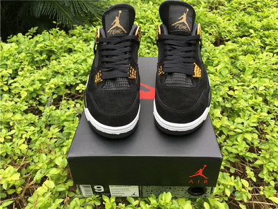 Air Jordan 4 Black Suede