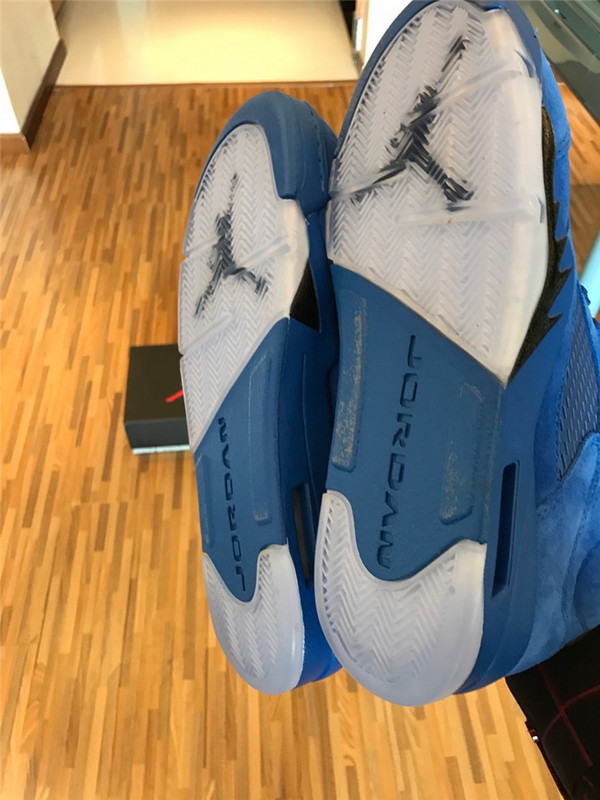 Air Jordan 5 Retro Blue Suede